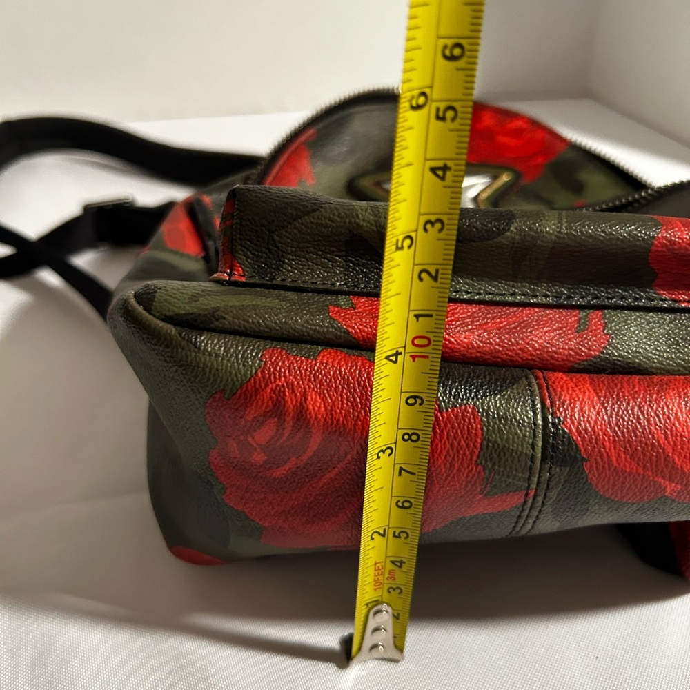 Coach Rose Mini Backpack With Star Patch Euc - image 8